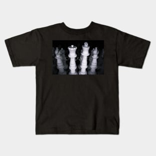 Checkmate large chess pieces Kids T-Shirt